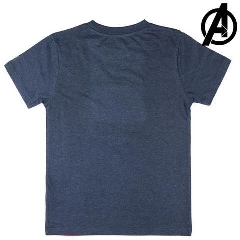 Maglia A Maniche Corte Bambino Blu Marino 14 Anni - Foto 2