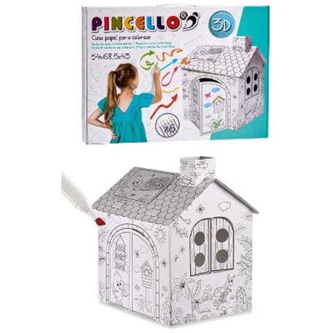 Gioco Fai-da-te Con Carta Casa (4 Unità) - Foto 2