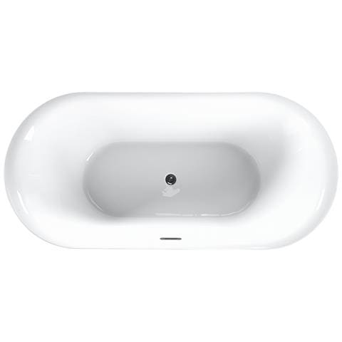 Vasca Da Bagno Freestanding Carrera 150 X 75 Cm Nero - Foto 8