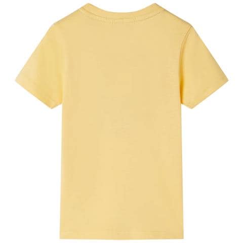 Maglietta Da Bambino A Maniche Corte Gialla 128 - Foto 2