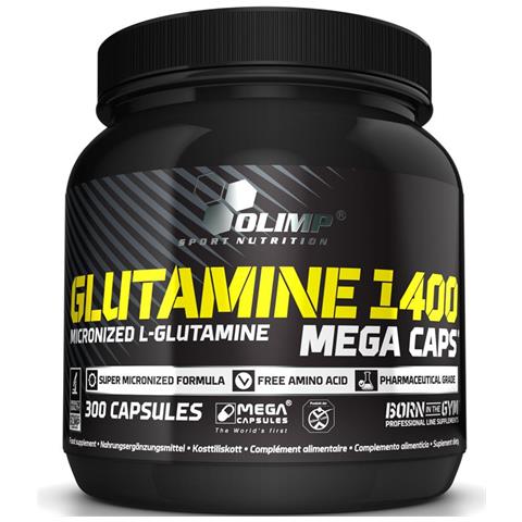 Olimp Glutammina 1400 Mega Caps 300 Capsule - Foto 1