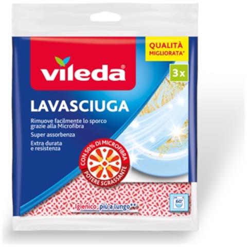 Panno Lavasciuga Odor Stepr Vileda 3 Pz. - Foto 2