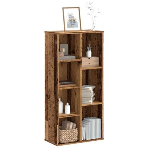 Libreria Legno Antico 50x25x105 Cm In Legno Multistrato - Foto 1