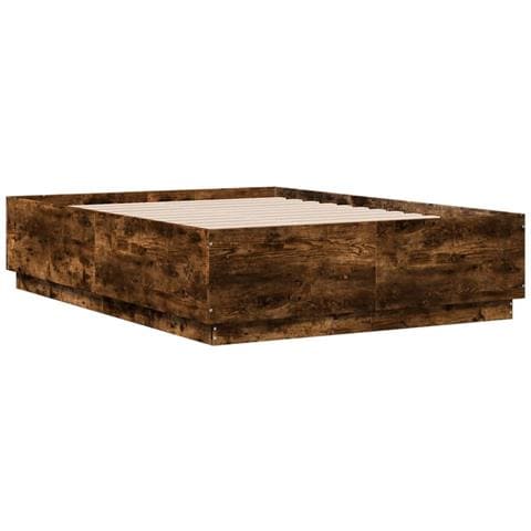 Giroletto Con Luci Led Rovere Fumo 120x190 Cm Legno Multistrato - Foto 3
