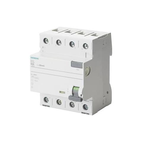 Siemens Fi-schutzschalter 4polig 40 A 400 V 5sv3344-6kk01 (5sv3344-6kk01) - Foto 1