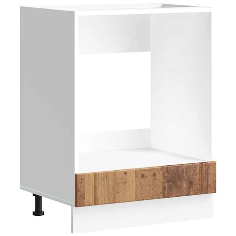 Armadio Forno Lucca Legno Antico In Legno Multistrato - Foto 2