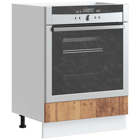 Armadio Forno Lucca Legno Antico In Legno Multistrato - Foto 1