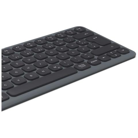 Tastiera Wireless 00173059  (Layout Tedesco) Colore Nero. Grigio scuro - Foto 2