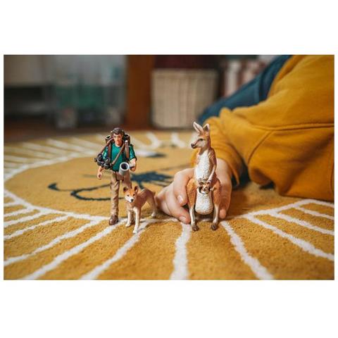 Cofanetto Avventure In Oceania, Figurine Di Animali Selvatici, 42550 Wild Life, Per Bambini Dai 3 Anni - Foto 3