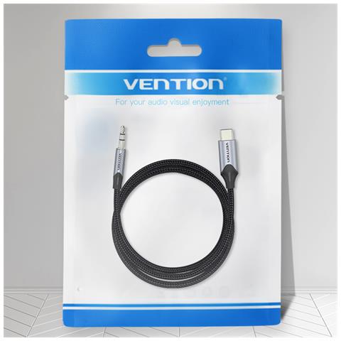 BGKHF cavo audio 1 m 3.5mm USB tipo-C Grigio - Foto 2