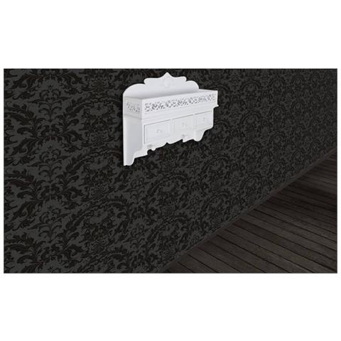 Lusso Casadino -  Mensola/pannello A Muro Con 3 Cassetti E 2 Ganci - Foto 2