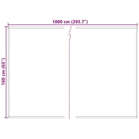Tessuto di Ricambio per Tende Multicolore 10x1.6 m - Foto 5
