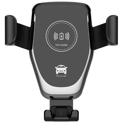 Supporto Da Auto Rotante A 360° Per Smartphone Compatibile Con La Ricarica Wireless Da 10w - Foto 1