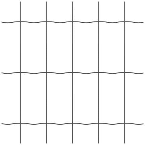 Recinzione Euro con 7 pali a spillo 1.6x10 m in acciaio zincato grigio - Foto 9