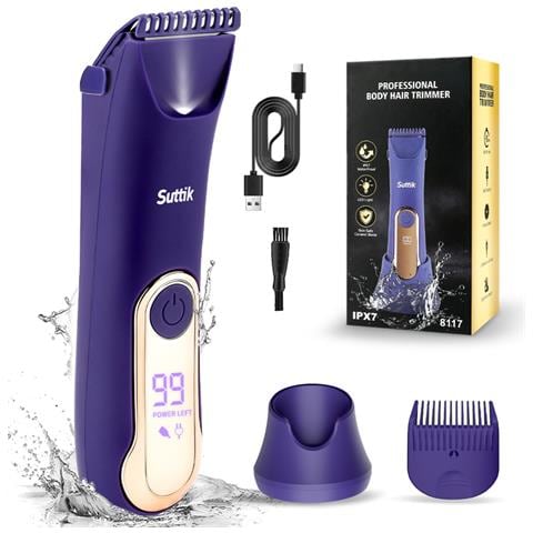 Rifinitore Per Peli Superflui Da Donna 8117 - Ricaricabile E Impermeabile - Foto 2