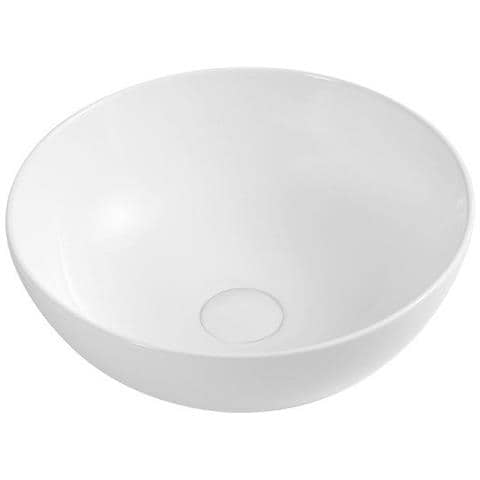 Bacinella D'appoggio D33cm In Ceramica Bianco - Foto 1