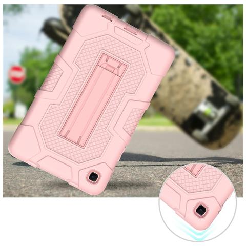 Custodia Per Samsung Galaxy Tab A7 Lite 8.7” Antiurto Con Supporto Rosa - Foto 2
