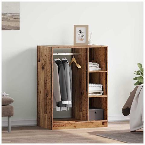 Guardaroba Legno vecchio 77 x 48 x 102 cm Legno multistrato - Foto 2