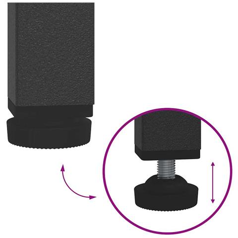 Mensola per il deposito in cucina con lo scaffale Ruggine - Foto 9