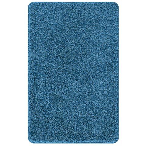 Tappeto da bagno Blu 60 x 90 cm Polipropilene - Foto 1