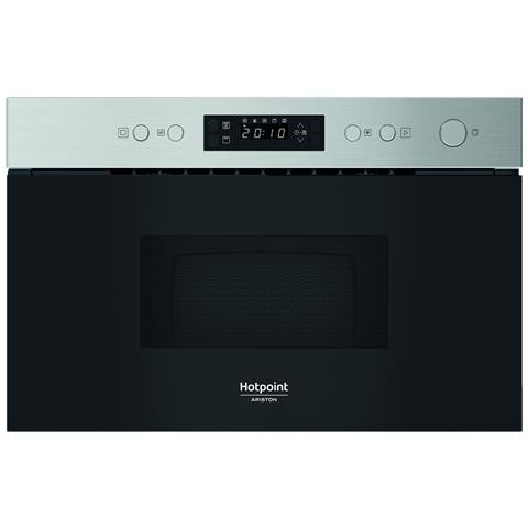 Microonde con Grill Ariston HAM K12C X Capacità 22 L Potenza 750 W Colore Nero Acciaio inox - Foto 1