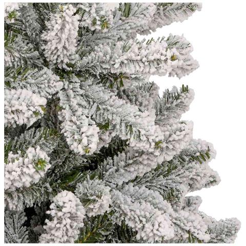 Albero di Natale artificiale con 300 LED Verde e Bianco 270 cm - Foto 9