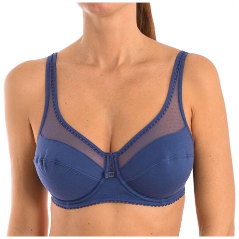 Reggiseno Con Ferretto In Cotone Biologico Generoso 00asf Per Donna - Foto 1