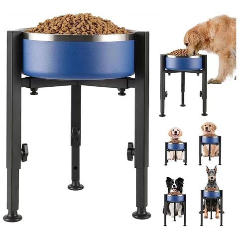 Supporto Regolabile Ciotola Per Cani - Foto 1