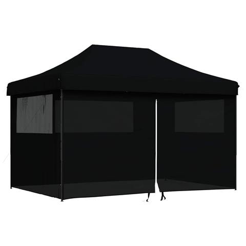 Tenda Party Nero 292 x 440 x 315 cm Tessuto Oxford - Foto 1