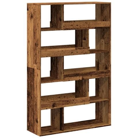 Divisorio Stanza Legno Antico 100x33x156,5 cm in Truciolato - Foto 1