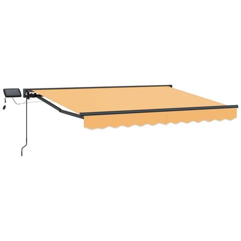 Cornice per Tenda Manuale con LED Sabbia 3,5 x 2,5 m - Foto 1