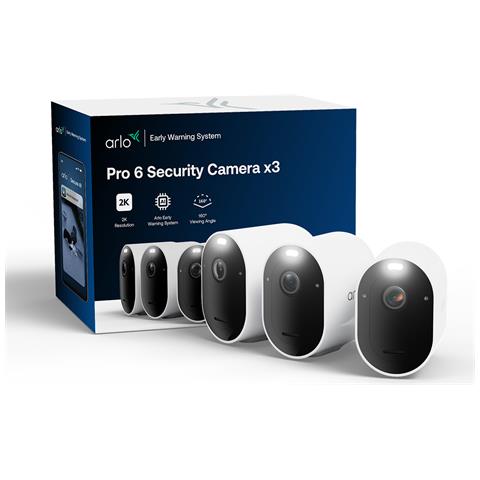 Pro Telecamera di sicurezza 6 2K+, set da 3 - Foto 1