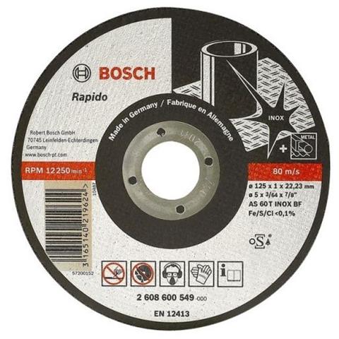 Mola Per Acciaio Inox, Taglio Rapido, Standard 115x1,6 - Foto 1