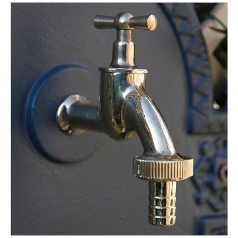 Rubinetto per Fontana modello Classic in Ottone Attacco 1/2” Papillon - Foto 1