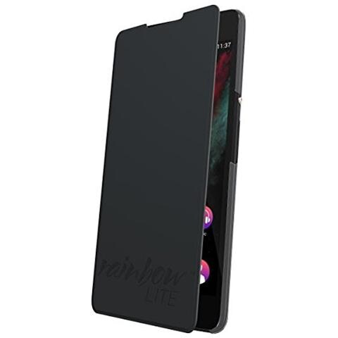 Flip Cover Custodia Rainbow Lite 3G / 4G - Nero - Foto 2