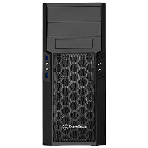 Case Precision Middle Tower ATX / Micro-ATX 2 Porte USB 3.0 Colore Nero - Foto 2