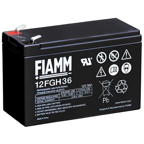 IC-12FGH36 - Batteria al Piombo 12V 9Ah (Faston 6,3mm)  - Foto 1