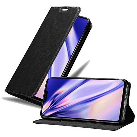 Custodia Compatibile Con Lg V50 In Nero Di Notte - Coperchio Protettiva Con Chiusura Magnetica, Funzione Stand E Tasca Per Le Carte - Foto 2