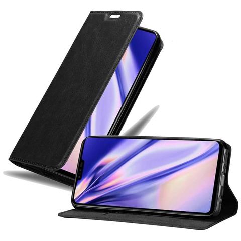 Custodia Compatibile Con Lg V50 In Nero Di Notte - Coperchio Protettiva Con Chiusura Magnetica, Funzione Stand E Tasca Per Le Carte - Foto 1