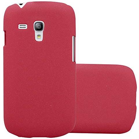 Custodia Compatibile Con Samsung Galaxy S3 Mini In Frosty Rosso - Hard Case Coperchio Protettivo In Frosted Look Contro I Graffi E Gli Urti - Foto 1