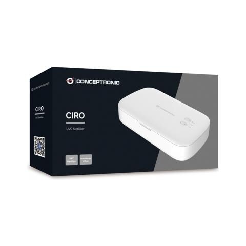 Box Uvc Sterilizzatore A Raggi Uv Per Smartphone, Usb-c, Supporto Display Smartphone 6.5, 99.99 Rimozione Germi E B - Foto 3