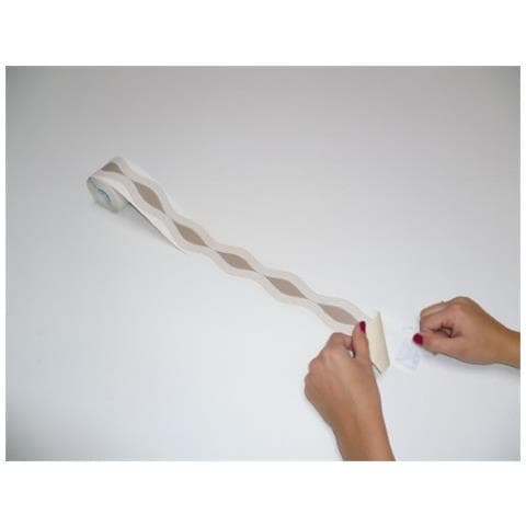 A. s. Cr? ation 282224 - Bordo Autoadesivo Da Parete, Colore: Marrone / beige - Foto 3