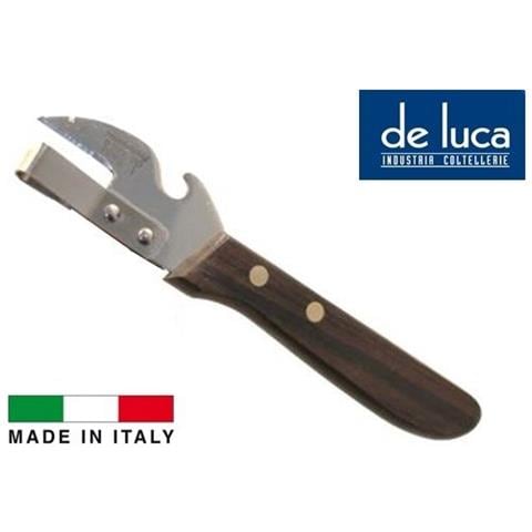 Apriscatole A Leva E Stappa Bottiglie In Legno E Acciaio Inox - Foto 1