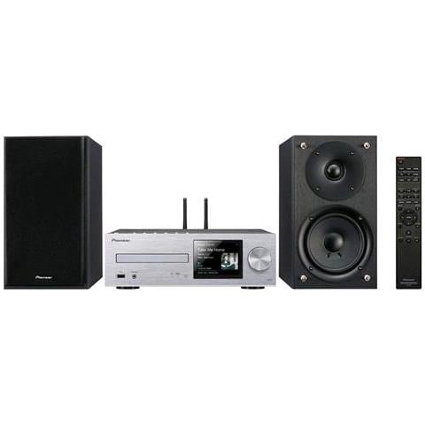 Micro Set HUB X-HM76-S 2-Vie co Wifi /Bluetooth /CD CD-R CD-RW 70/AM / FM Potenza 100W Colore Nero /Argento - Foto 2