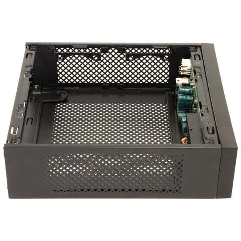 Case Computer IX-01B-120W Mini-ITX Porte USB 3.5" Colore Nero - Foto 4