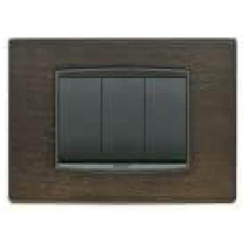 Placca Classic 3 Moduli Rovere Scuro - 20653.33 - Foto 1