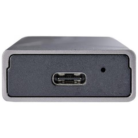 Box SSD M2 NVME - Adattatore USB-C 10Gbps a M. 2 NVMe /SATA - Case Esterno USB-C (3.0/3.1) in Alluminio per SSD M2 PCIe /SATA - Cavi USB-C /A inclusi - Compatibile con 2230/2242/2260/2280 - Thunderbolt 3 - Foto 3