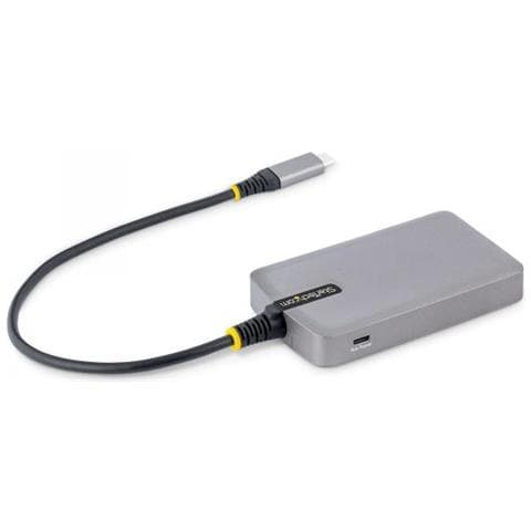 StarTech.com Hub USB-C a 4 porte - 5Gbps - Alimentazione via bus - Hub da USB C a 4x USB-A con ingresso di alimentazione ausiliaria opzionale - Hub Adattatore USB portatile per desktop/notebook - Cavo da 30 cm - Foto 3