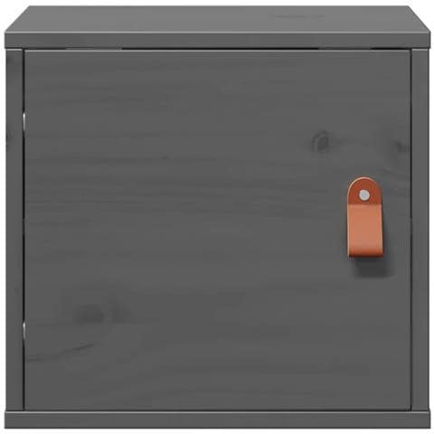 Pensili 2pz Grigi 31,5x30x30 Cm In Legno Massello Di Pino - Foto 10