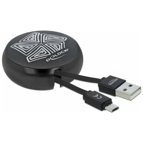 85818 Cavo Usb 92 M Usb 2.0 Usb A Usb C Nero - Foto 1